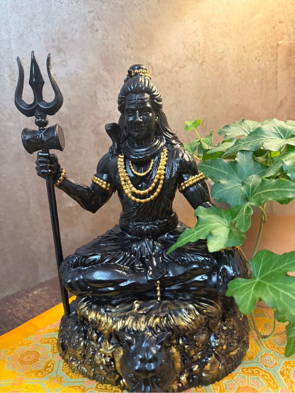 Black Shiva Statue